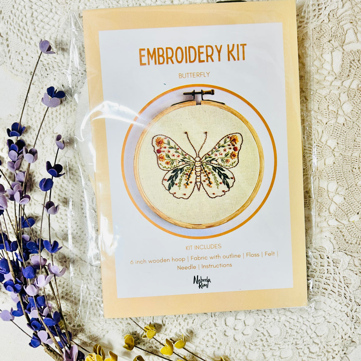 Embroidery Hoop Kits-NR – The Tiny Art Shack