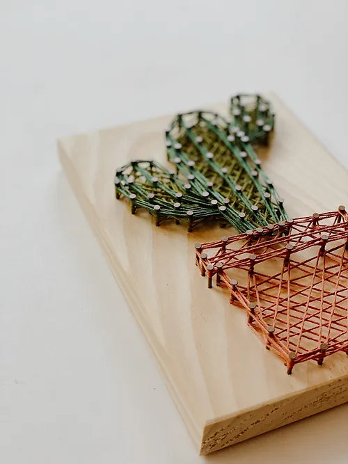 Cactus String Art Kit – The Tiny Art Shack