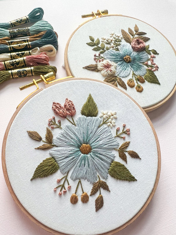 Periwinkle Hand Embroidery Kit – The Tiny Art Shack